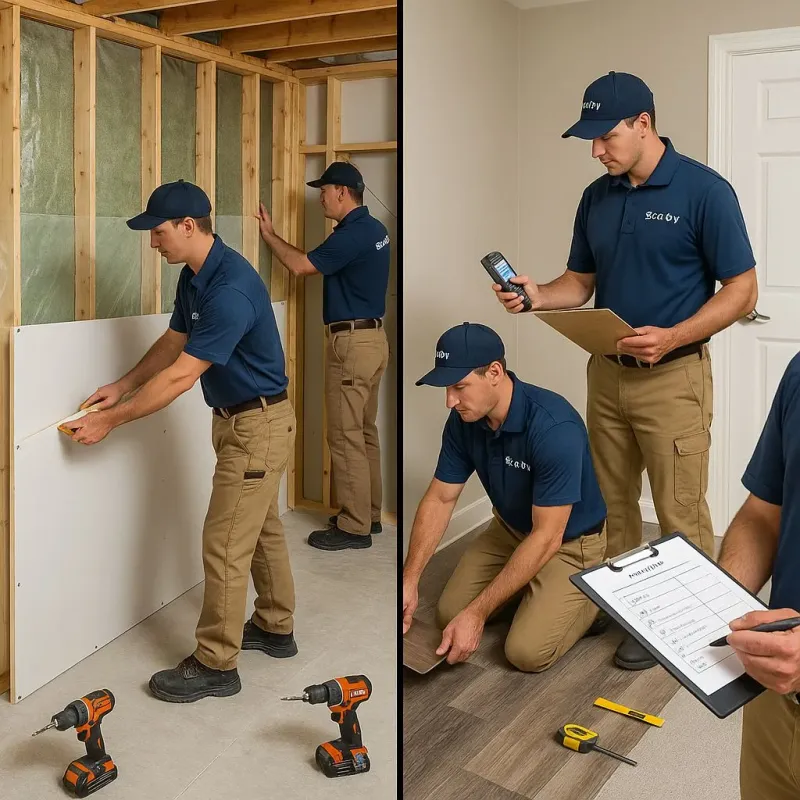 Repairs and Reconstruction process in Sierra Blanca, TX
