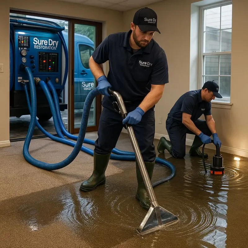 Water Extraction and Removal process in Sierra Blanca, TX